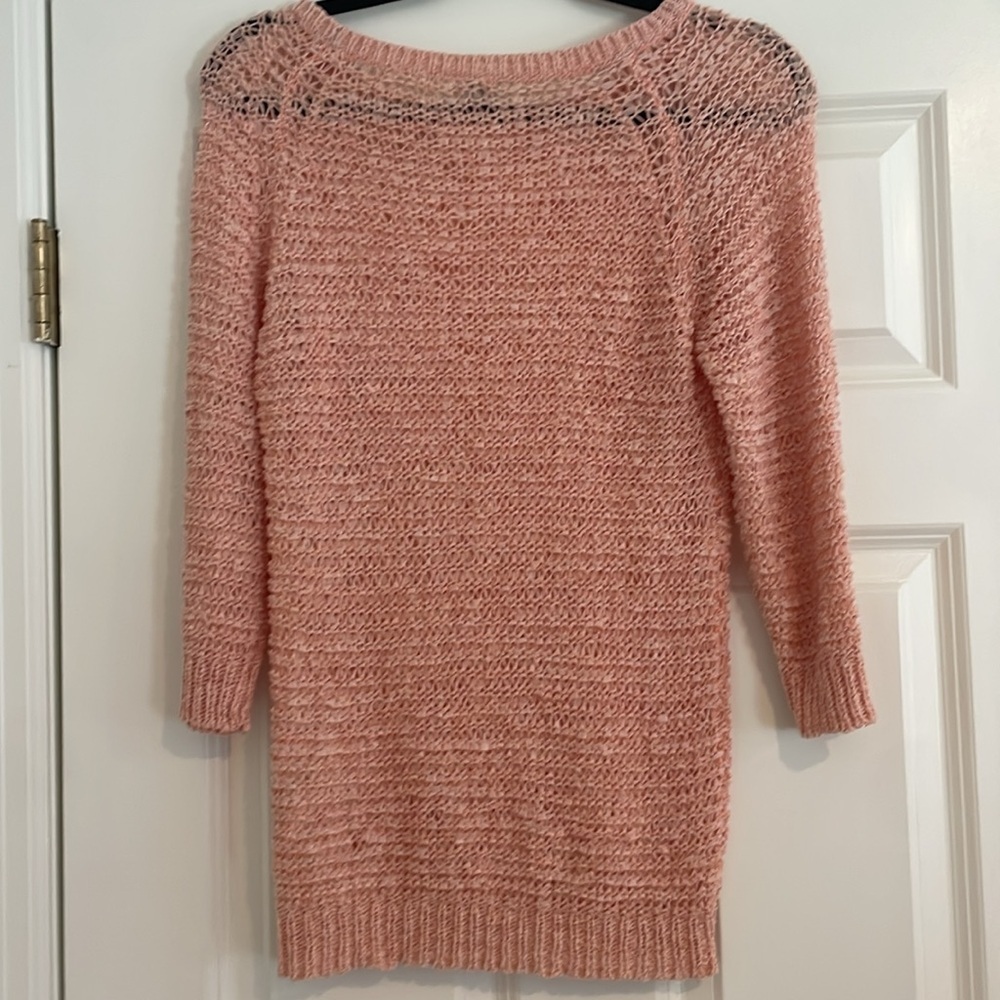 Vero Moda Peach Sweater SZ M - Picture 4 of 5
